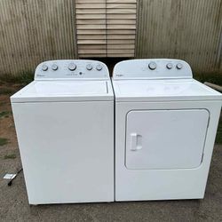 Whirlpool Washer And dryer 