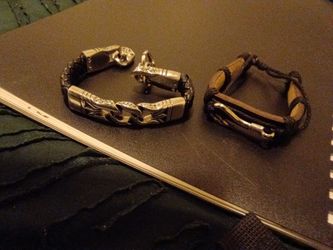 Diesel Bracelet And Aeropostale Bracelet 