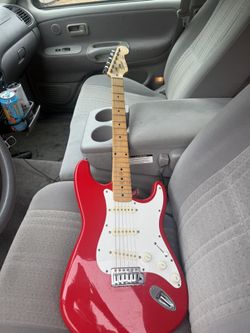 1987 fender stratocaster torino red korea