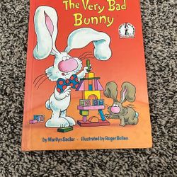 Very Bad Bunny by Marilyn Sadler (1984, Hardcover)
