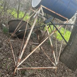 55 Gallon Drum Rack W/pump & Fuel Hose