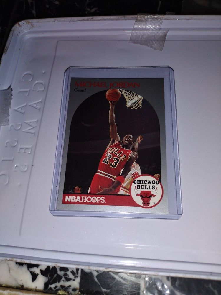 Michael Jordan NBA Hoops Card Number 65 Excellent Condition Mint To Near Mint Quality Price To Sell First Come First Serve Or Best Offer Very Hot Card