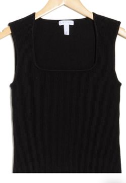 Leith  Square neck Sweater Tank 