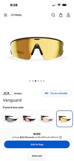 Brand New Oakley Vanguard Metas