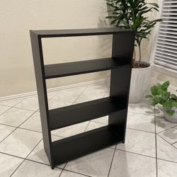 3-Tier Black Bookshelf – NEW 