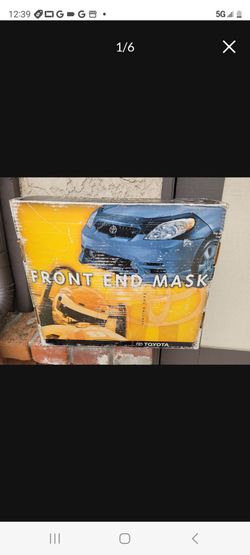 Rare Used Excellent Condition 2004-2005 Toyota Sienna Front End Mask Cover Bra No Lower Offers Accepted