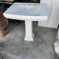 Bathroom Sink And Cabinet New