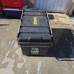 Dealt Tough Chest 38 In. W 6 Gal Tool Box 