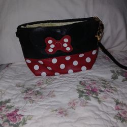 Minnie Mouse Wristlet 