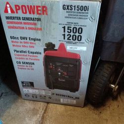 1500 Watt Generator Brand New
