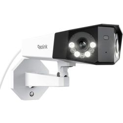 REOLINK 4K PoE Security Camera System, Home Outdoor IP Camera in 180 Degree Viewing Ang, H/Veh