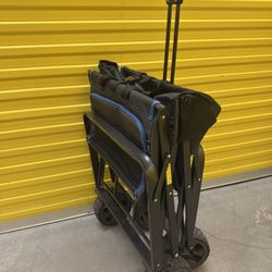 Mac Sports XL Folding Wagon with Brakes
