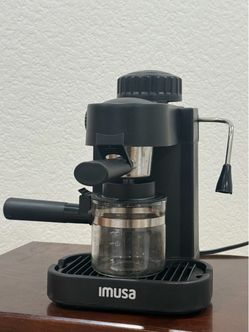 IMUSA Espresso & Cappuccino Coffee Maker – 4 Cup