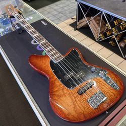 Ibanez Talman TMB400TA Iced Americano Burst Short-Scale Electric Bass NEW!