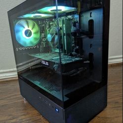 Gaming Desktop PC Black ARGB 6