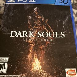 Dark Souls Remastered PS4 