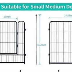32” tall pet playpen, 12 panels