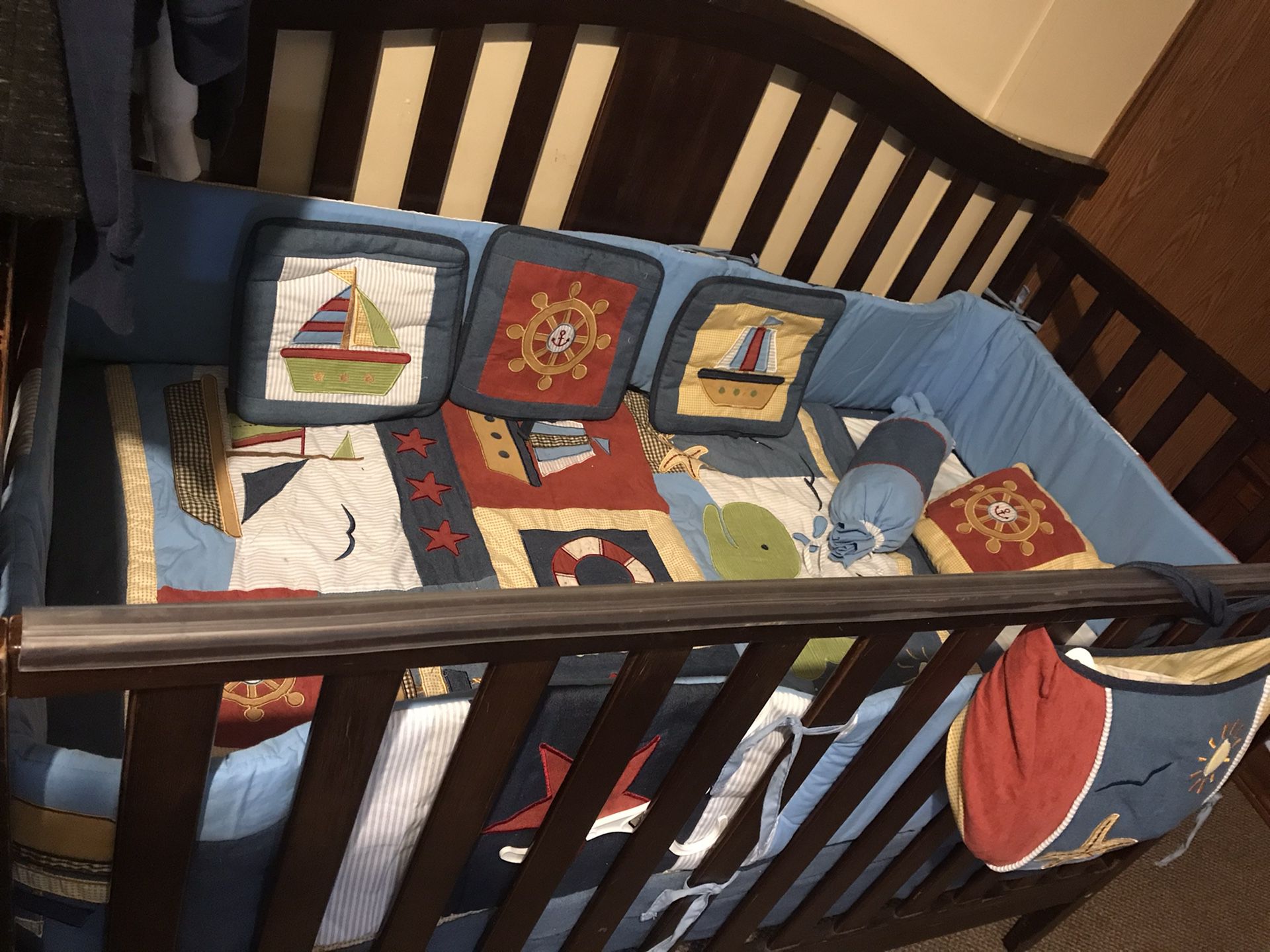 Lightly Used Baby Necessities - Crib, Car Seat, Baby Seats