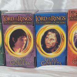 Lord Of The Rings Collector Goblets