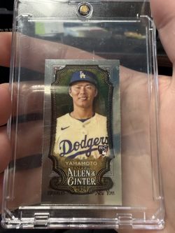Yoshinobu Yamamoto Allen & Ginter silver mini