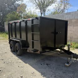 New Sissor Hoist Dump Trailer 