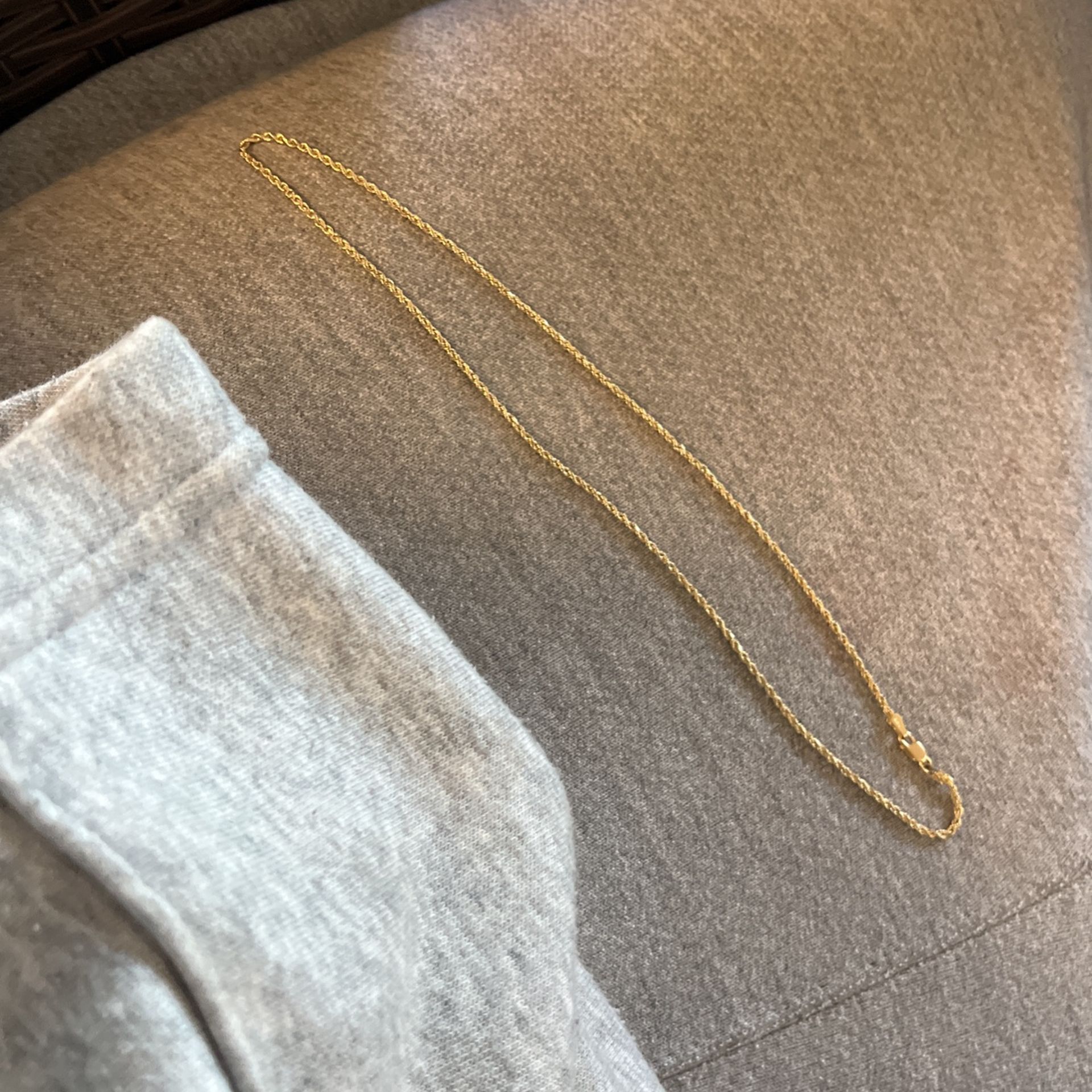 14k Real Gold Rope Chain