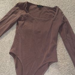 Brown Bodysuit