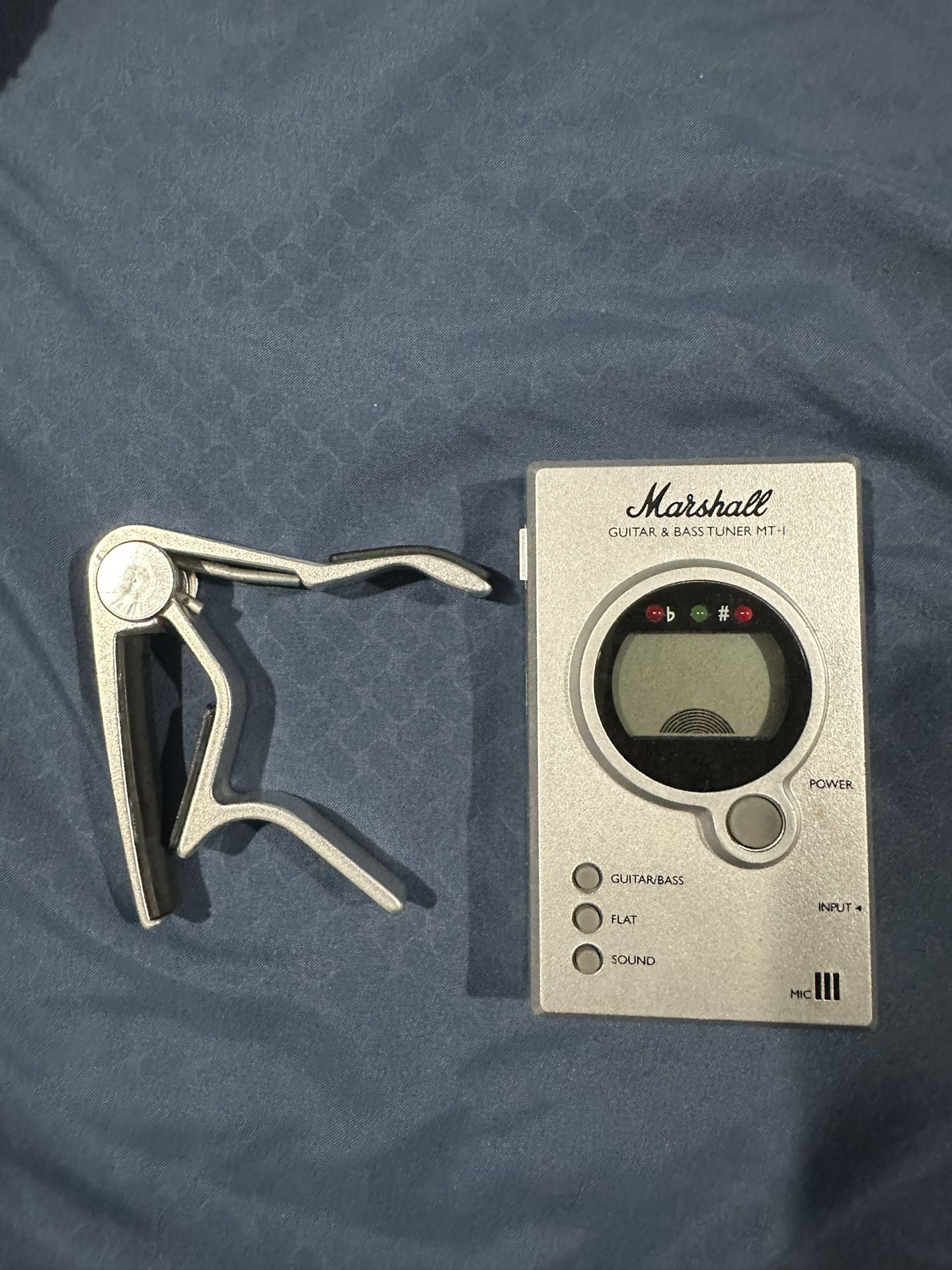 Guitar Tuner And Capo