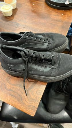 Vans Women 5.5 Size Black Vans Shoes 