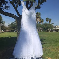 White Wedding Dress Size 24 OBO
