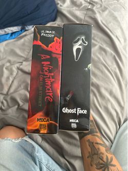 Neca ghost face & Freddy