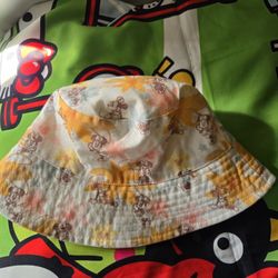 Disney Parks Minnie Mouse Floral Bucket Sun Hat
