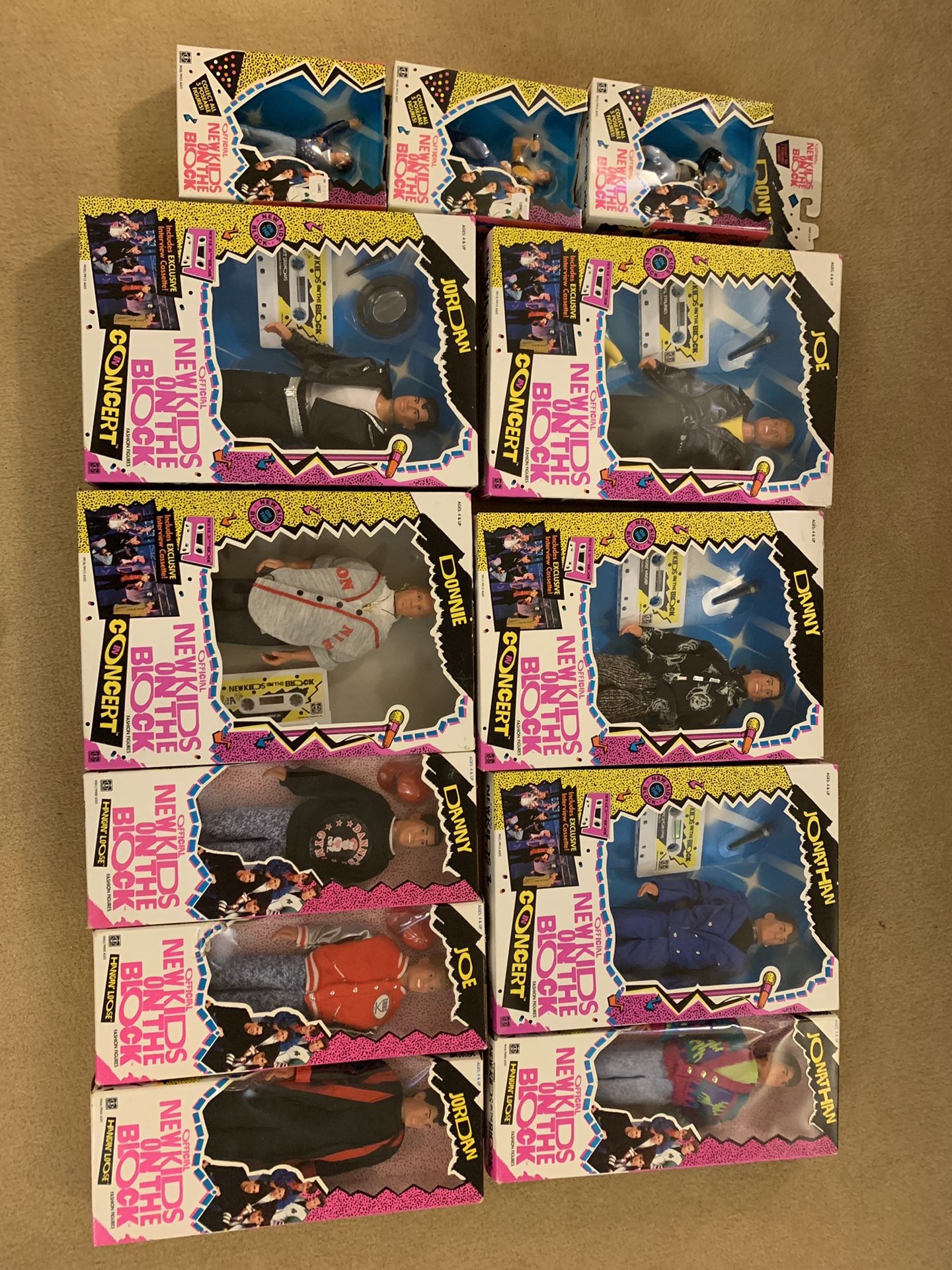 New kids on the block dolls