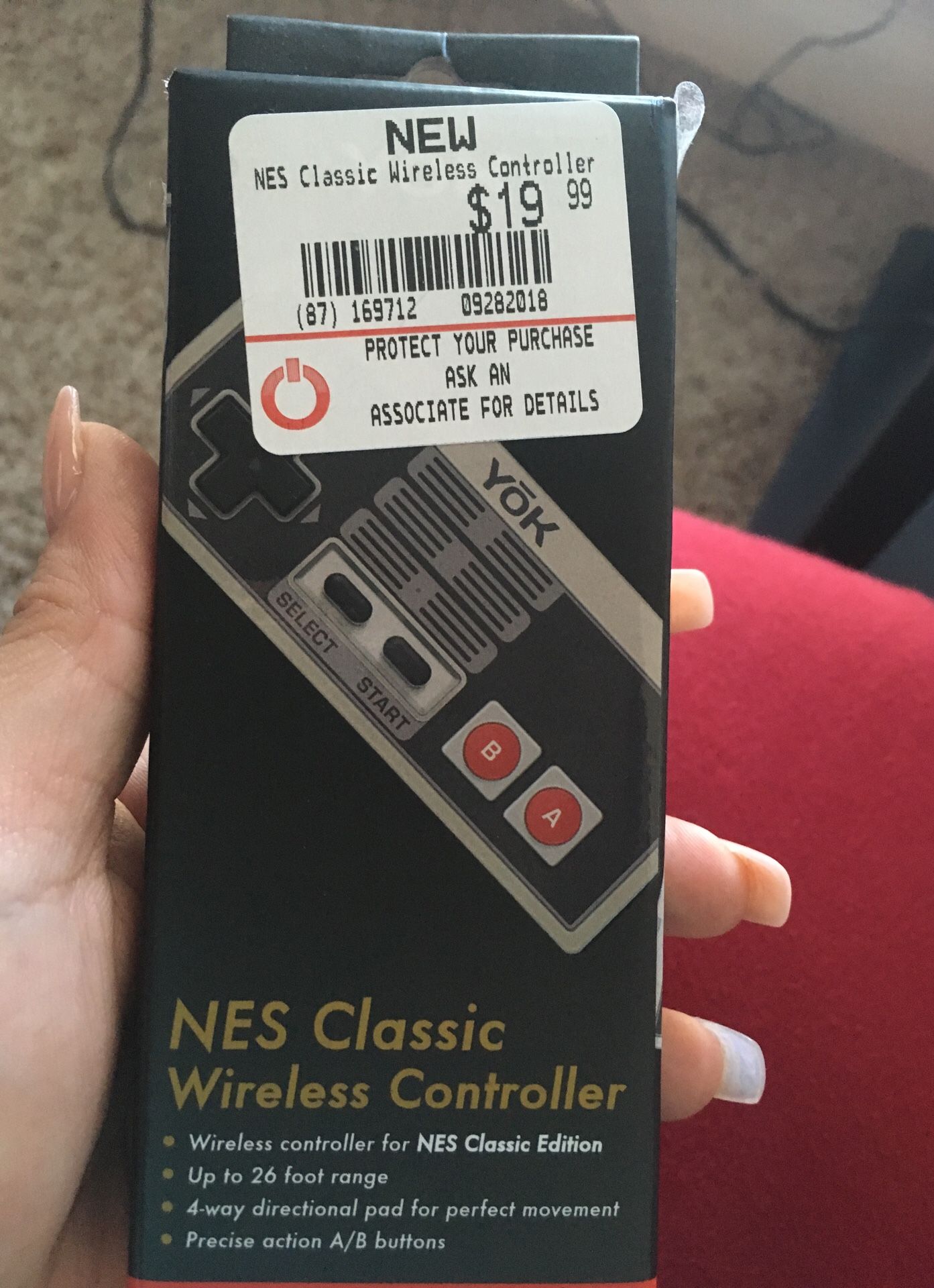 YOK NES classic wireless controller