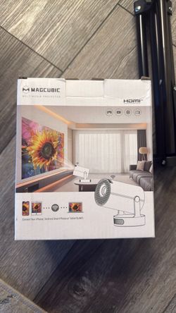 Multimedia Projector & Stand (Never Used)