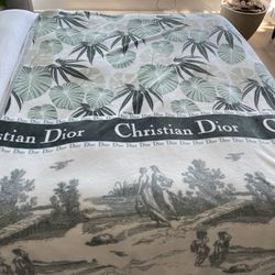 Christian Dior Faux Blanket