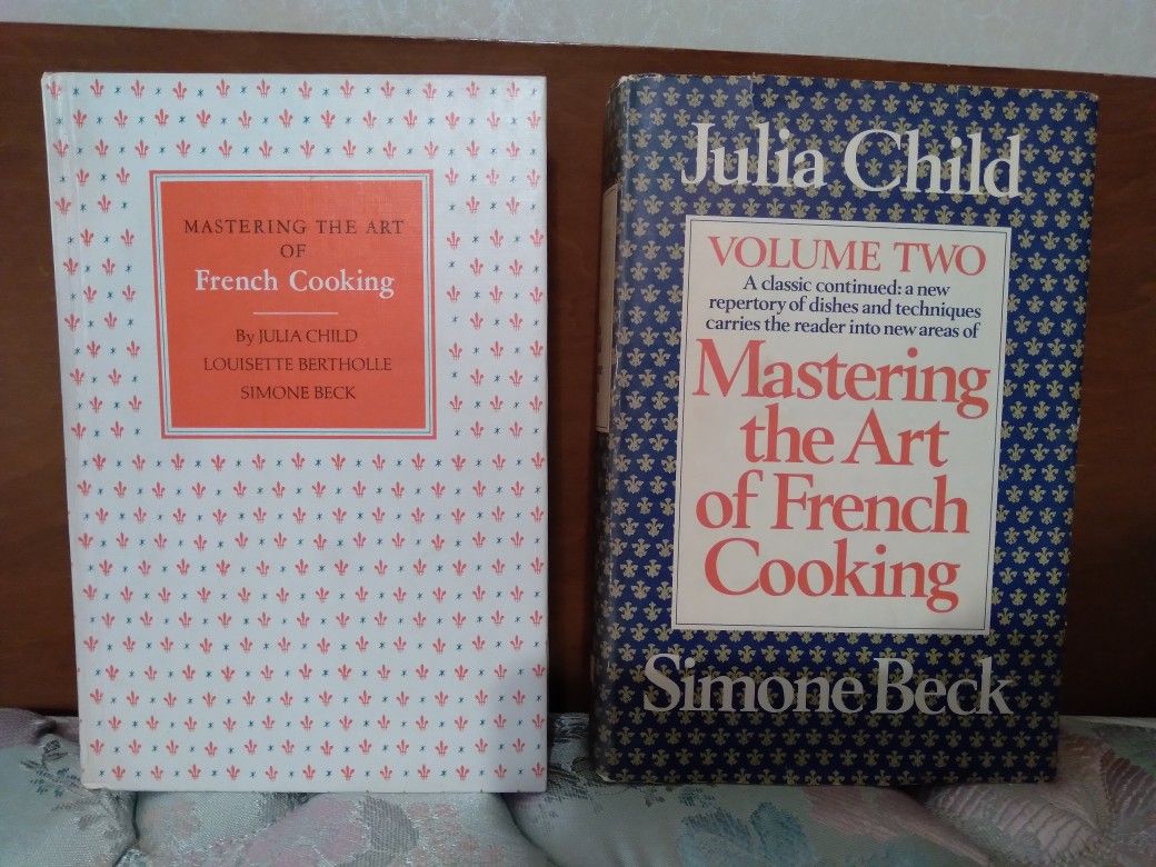 First Edition Pair Of Julia Child Cookbooks