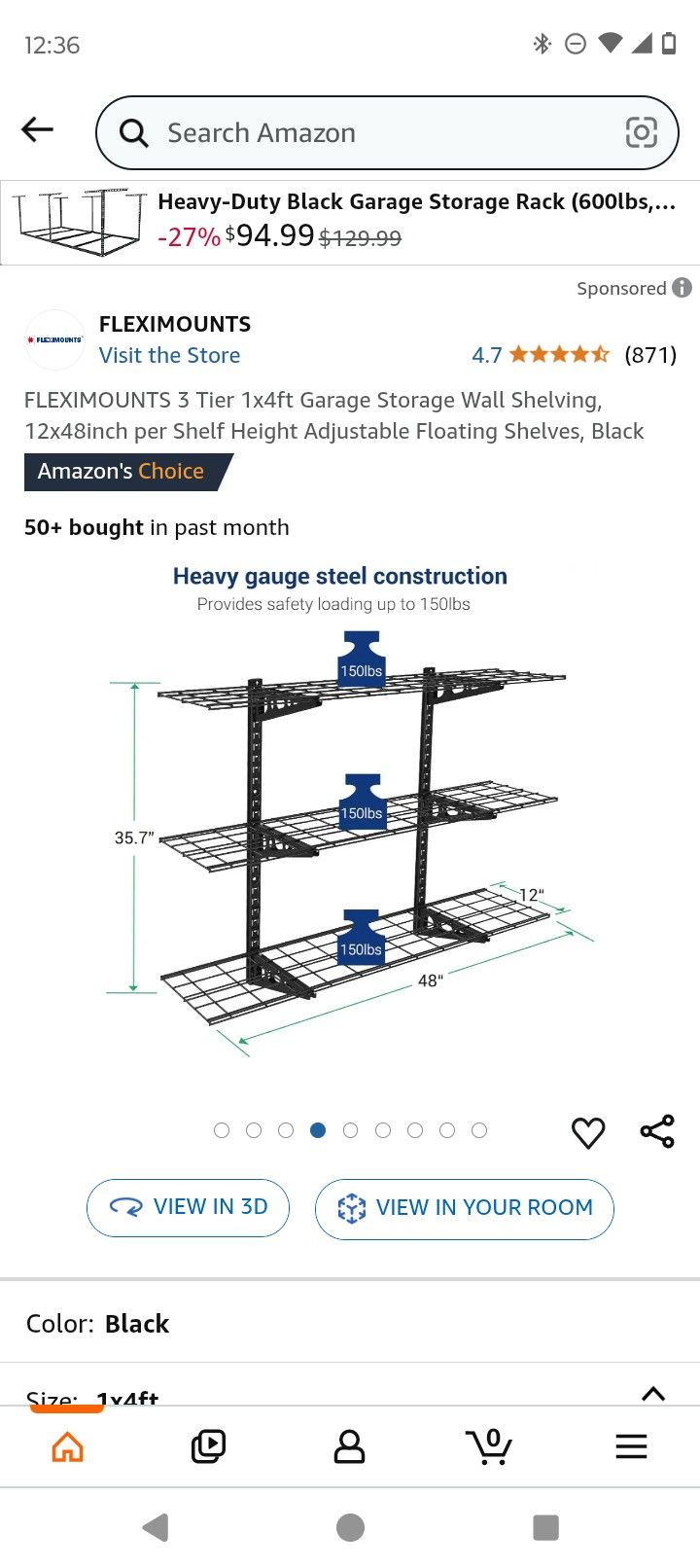 Storage Wall Shelving