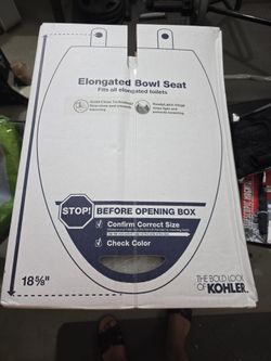 Elomgated bowl seat fits all elongated toilet
