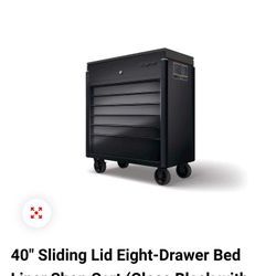 Snap On Tool Box 40 Inch Wide Split Sliding Lid Model KRSC430ABFI7