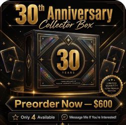 POKEMON 30th ANNIVERSARY UPC PREORDER