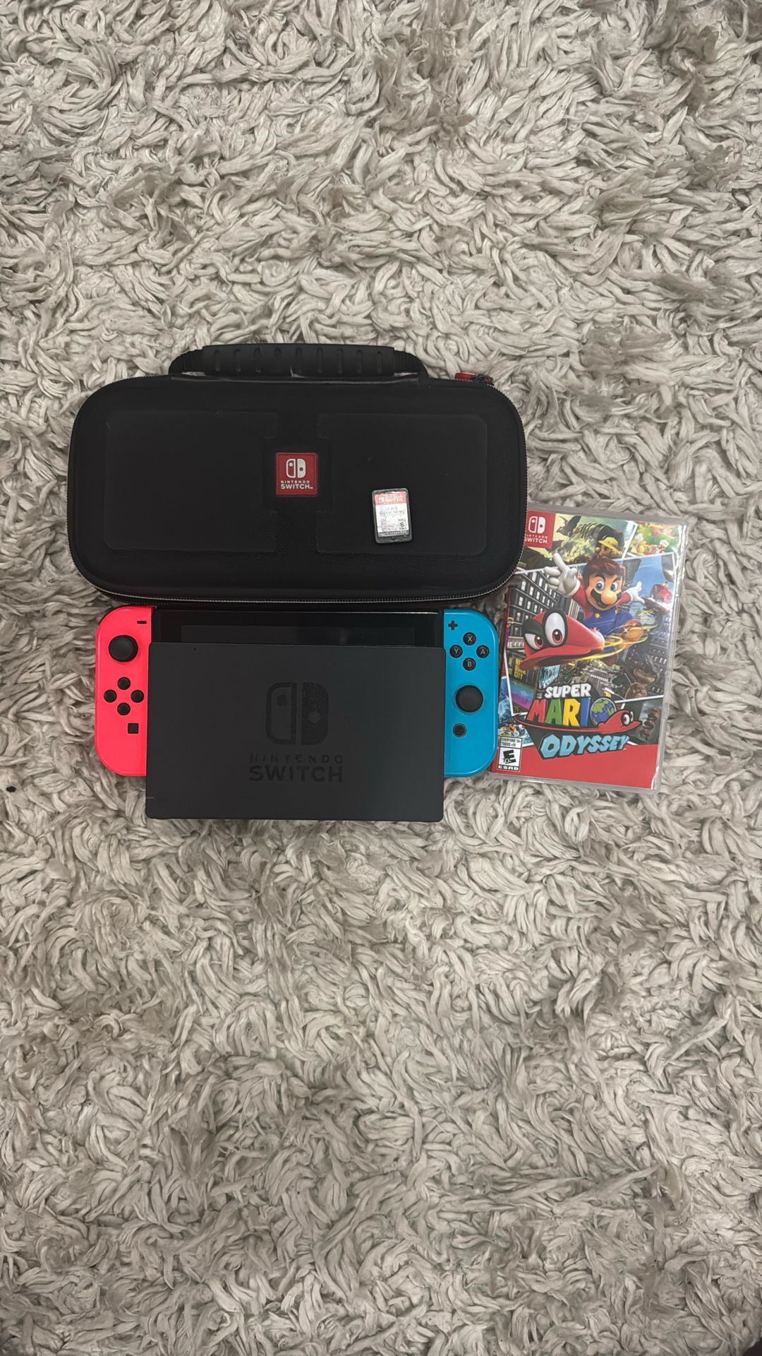 Nintendo Switch With Games And Accessories