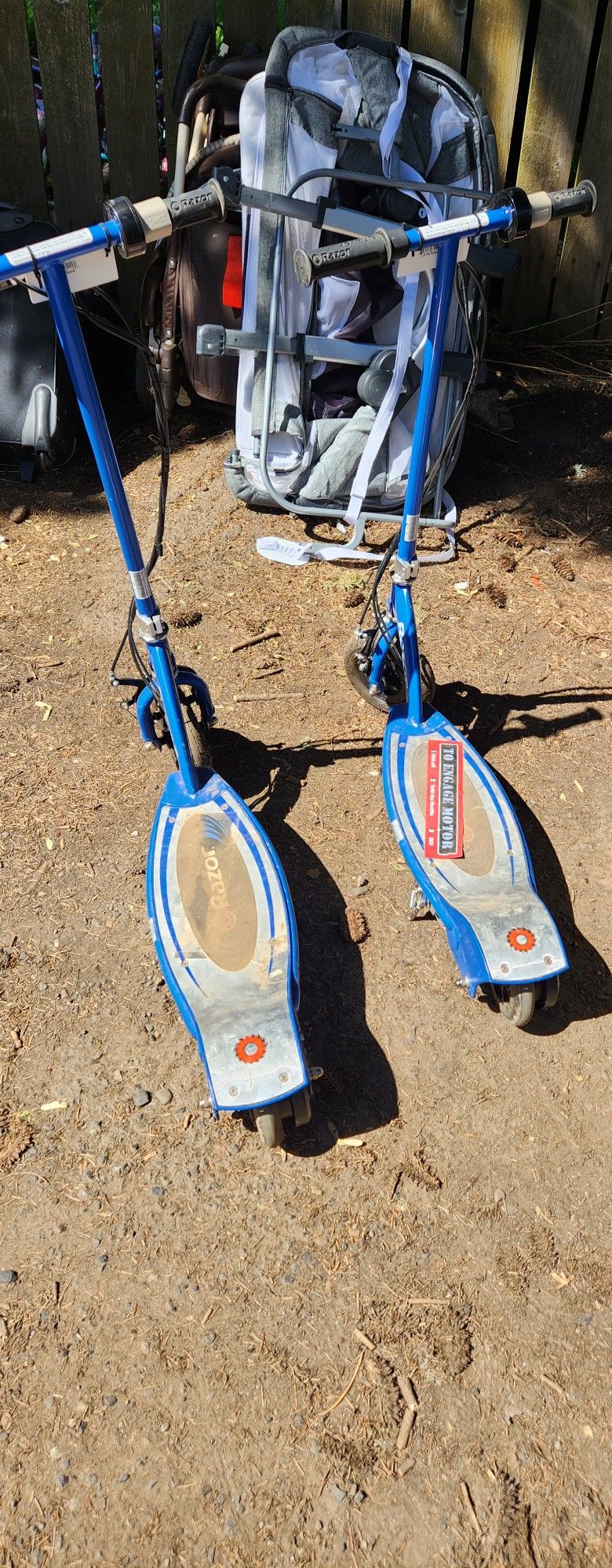 Razor E150 scooters (electric)