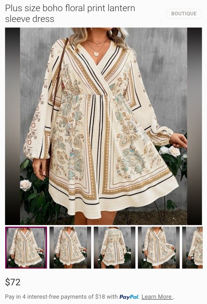 Plus Size 3 Dresses For $30 Bundle Bag- 3x/4x