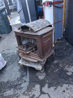 Wood stove antique