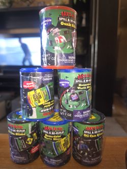 🧚‍♀️ NEW 6 CANS OF HAZARD0US WASTE SLIME?
WITH A REBUILDABLE PERSON MIXED IN