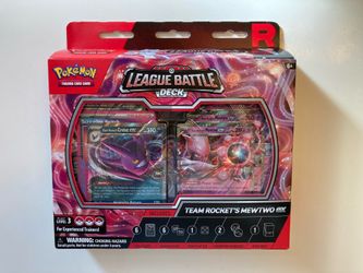 Team Rockets Mewtwo ex league battle deck new pokemon