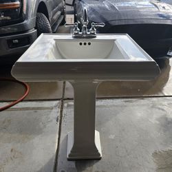 Kohler pedestal sink