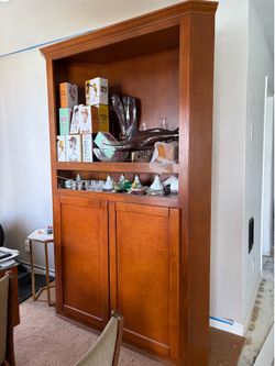 TV Media Center (fits 43 inch TV ) Custom Made - Corner Fit