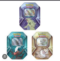 Pokemon Triple whammy tins